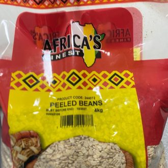 PEELED BEANS 4KG